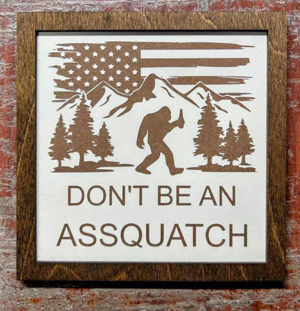 Bigfoot, Sasquatch, bigfoot flag, sasquatch items, nature