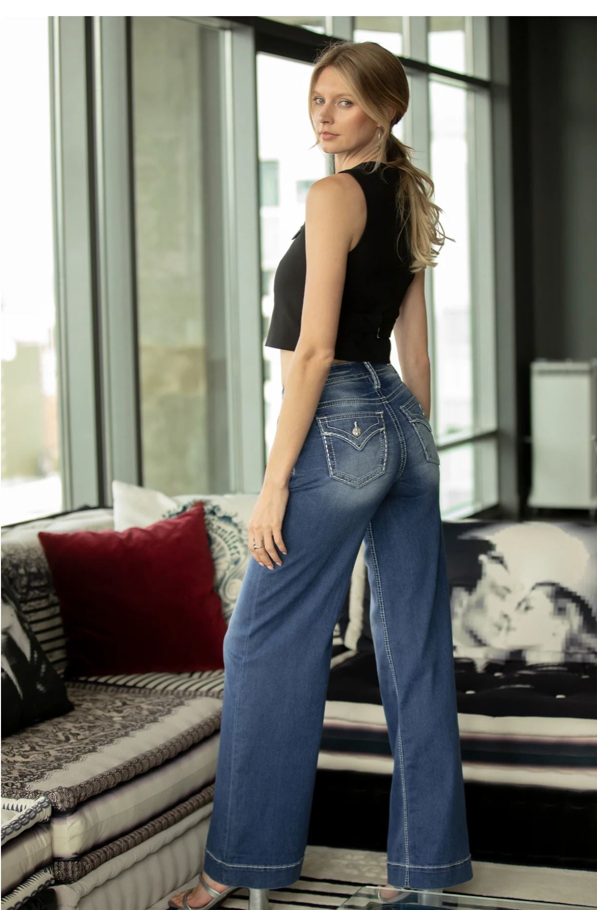 girl in jeans 