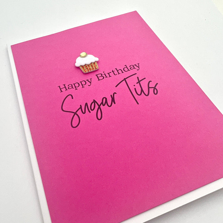 Birthday Sugar Tits card