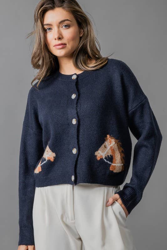 Equestrian Dream Cardigan