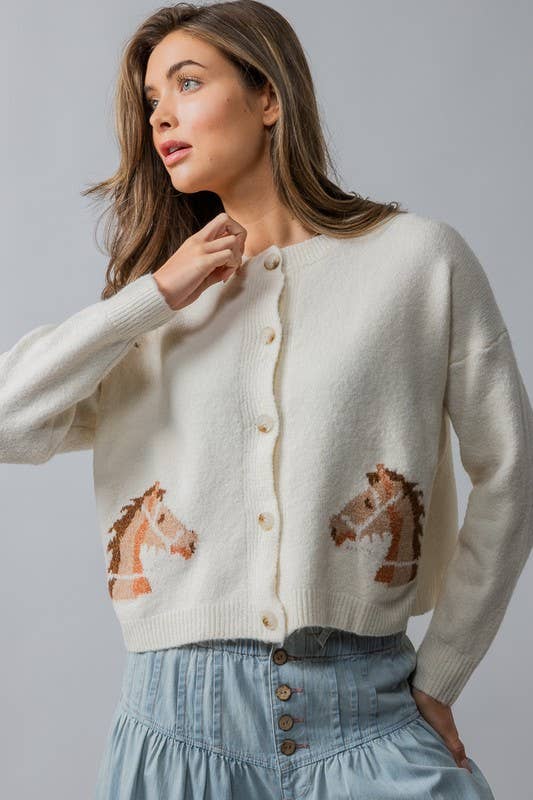 Equestrian Dream Cardigan