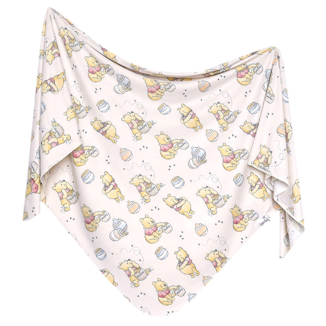 Knit Swaddle Blanket - Hunny