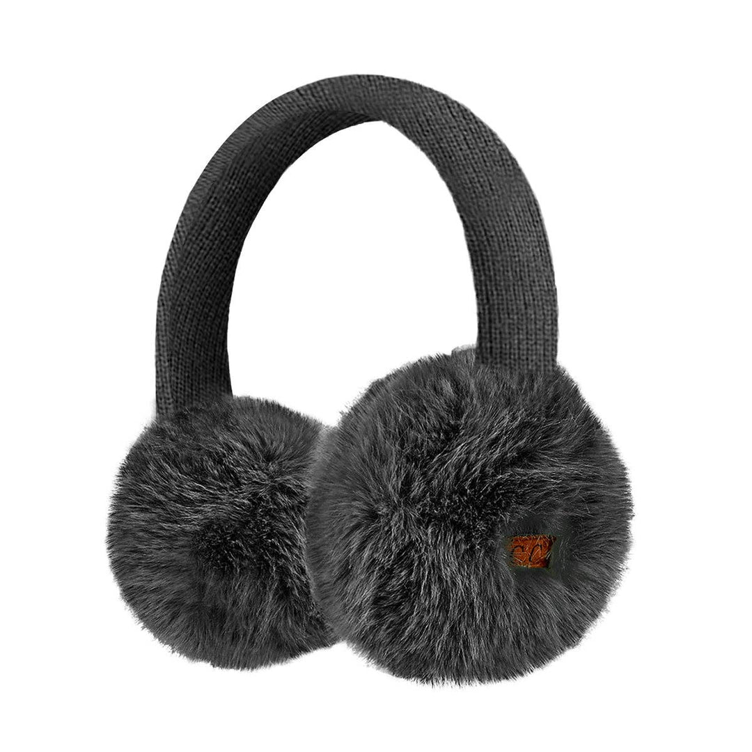 Faux Mink Fur Knitted C.C Earmuff EMS0155