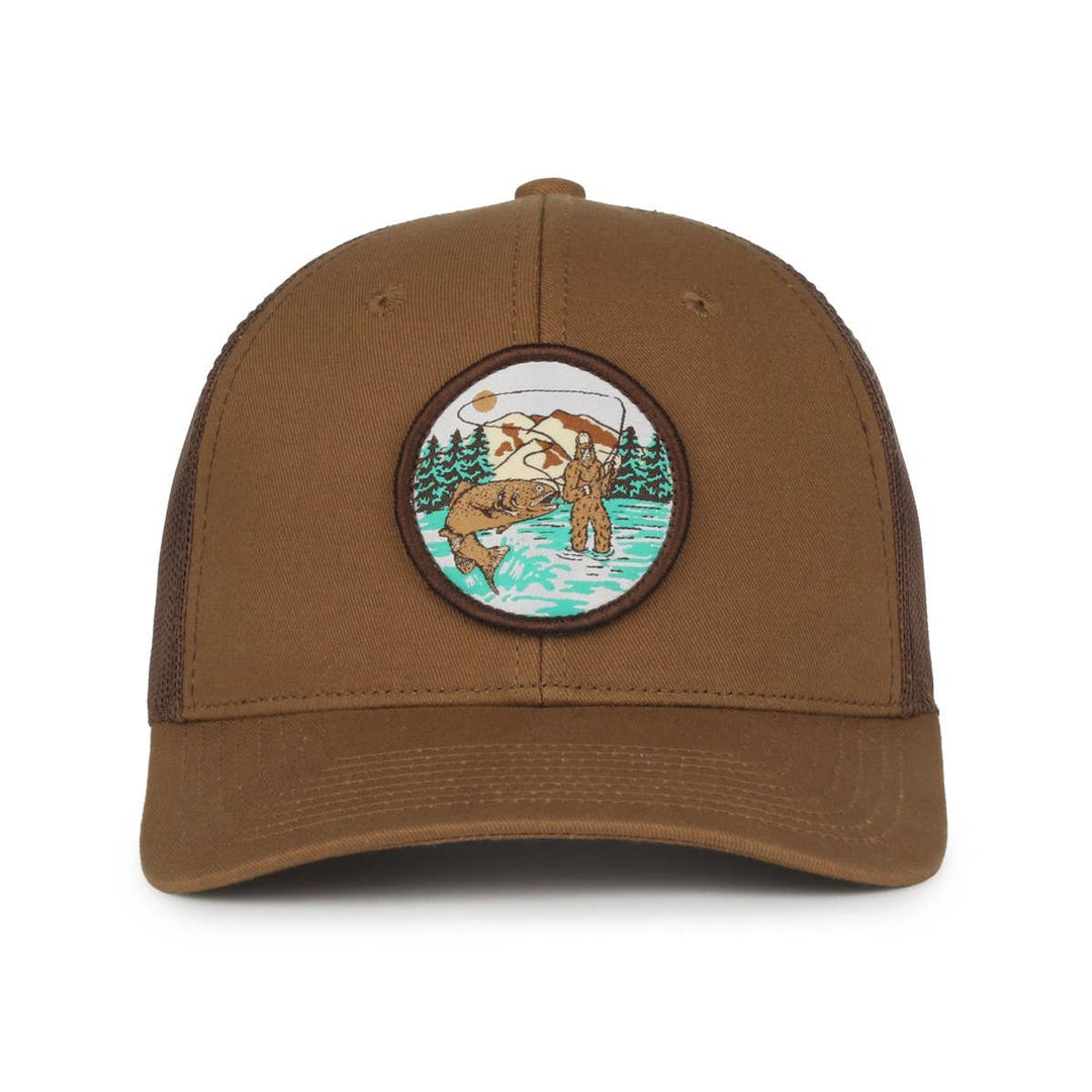 Sasquatch Hooked Fishing Cap