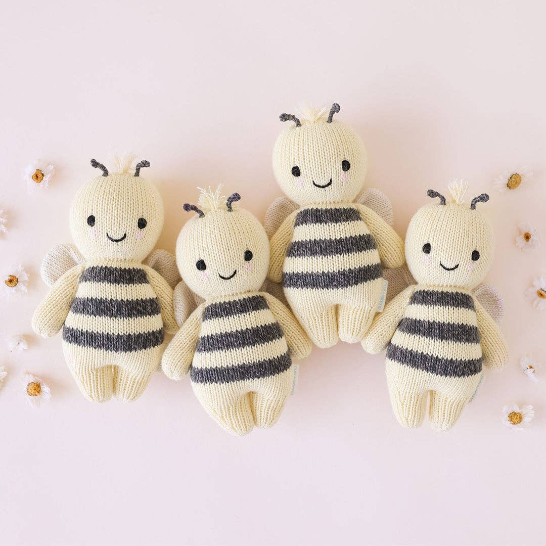 Baby bee, gives 5 meals, gives 5 meals