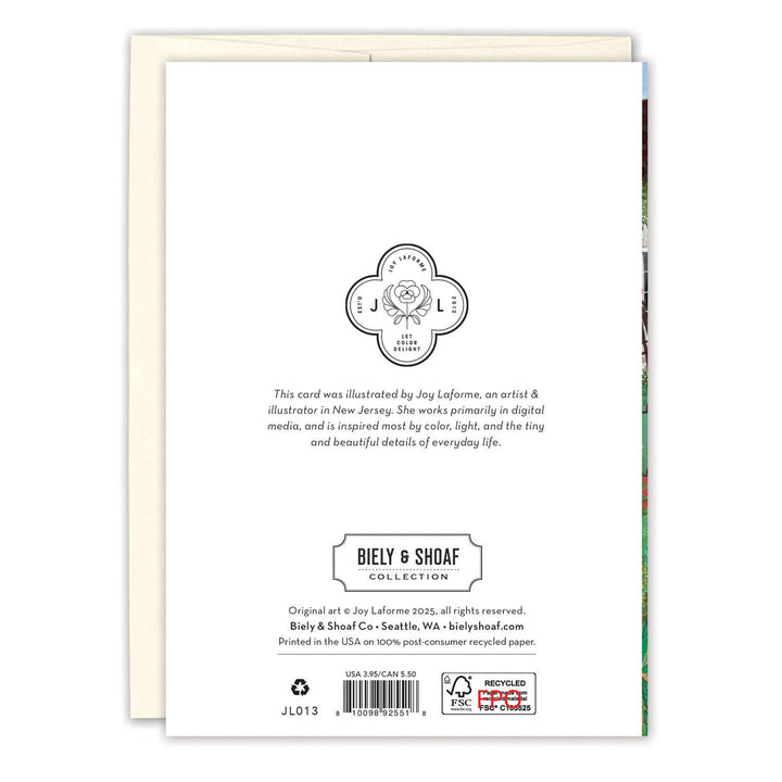 Garden Party Birthday Card