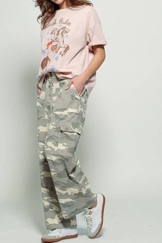 Army Camo Cargo Pants