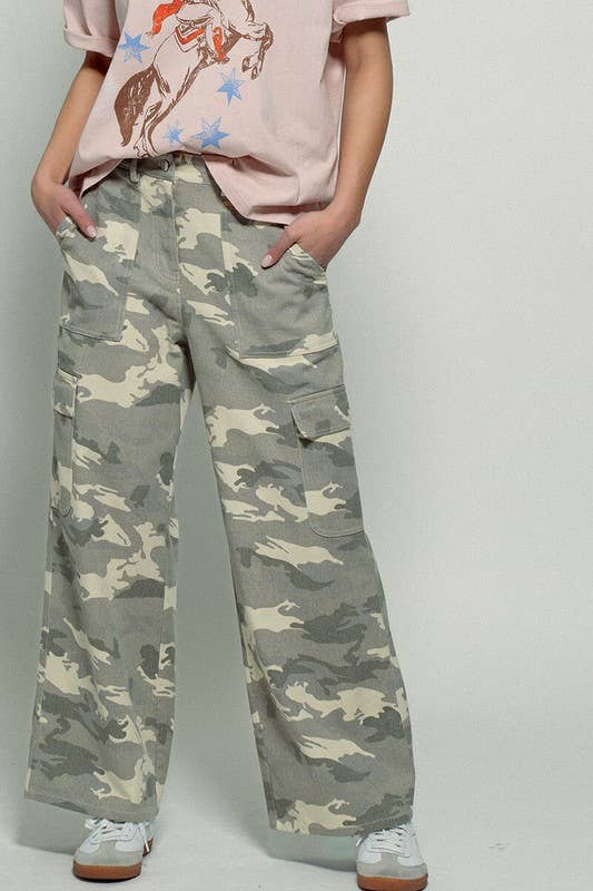 Army Camo Cargo Pants