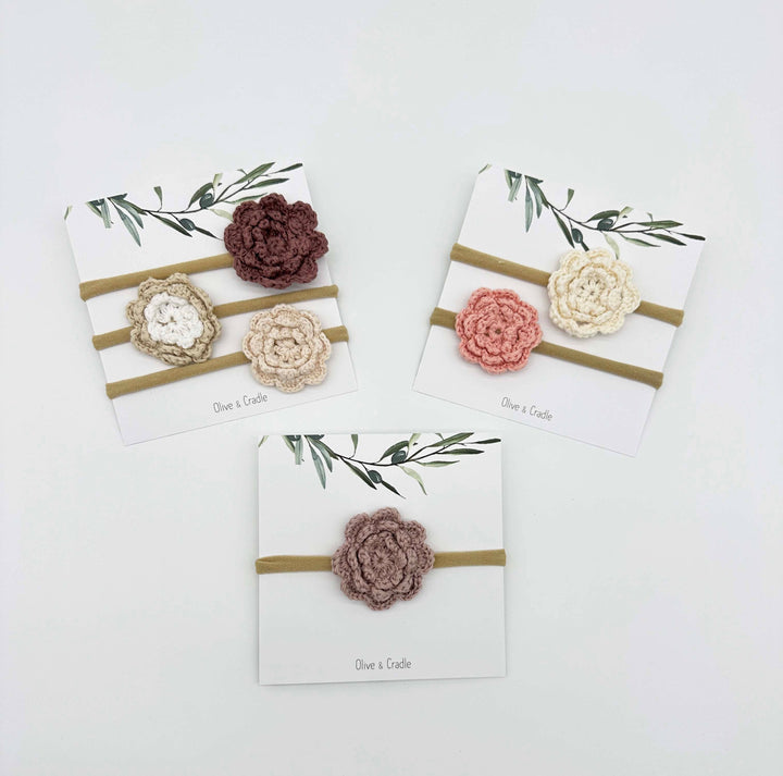 Crochet Flower Headband