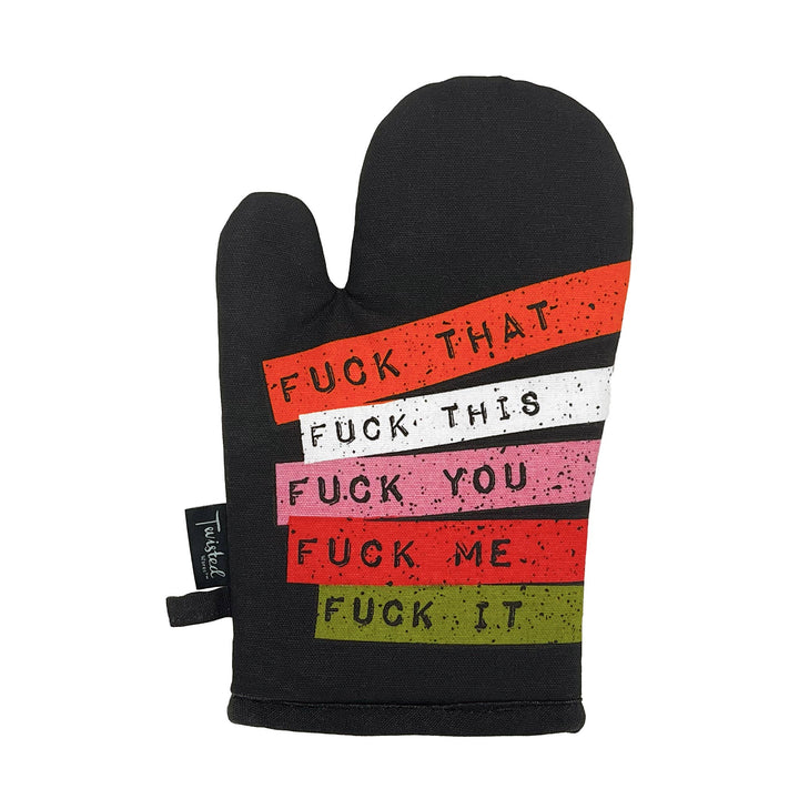 Fuck Everything Oven Mitt 4 Pack Christmas Gifts