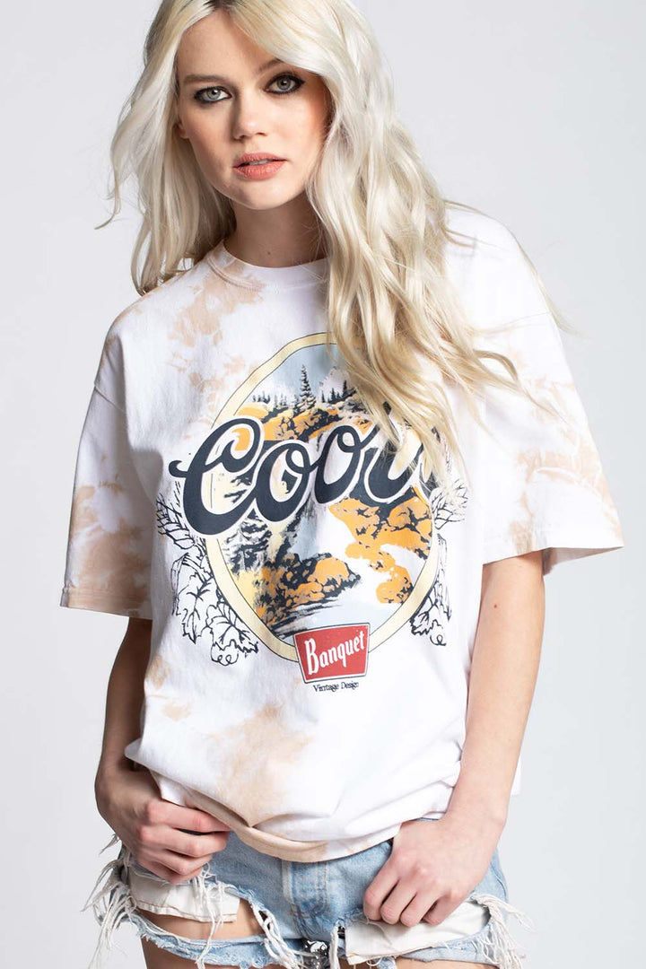 401363 - Tie Dye Coors Banquet SS Tee