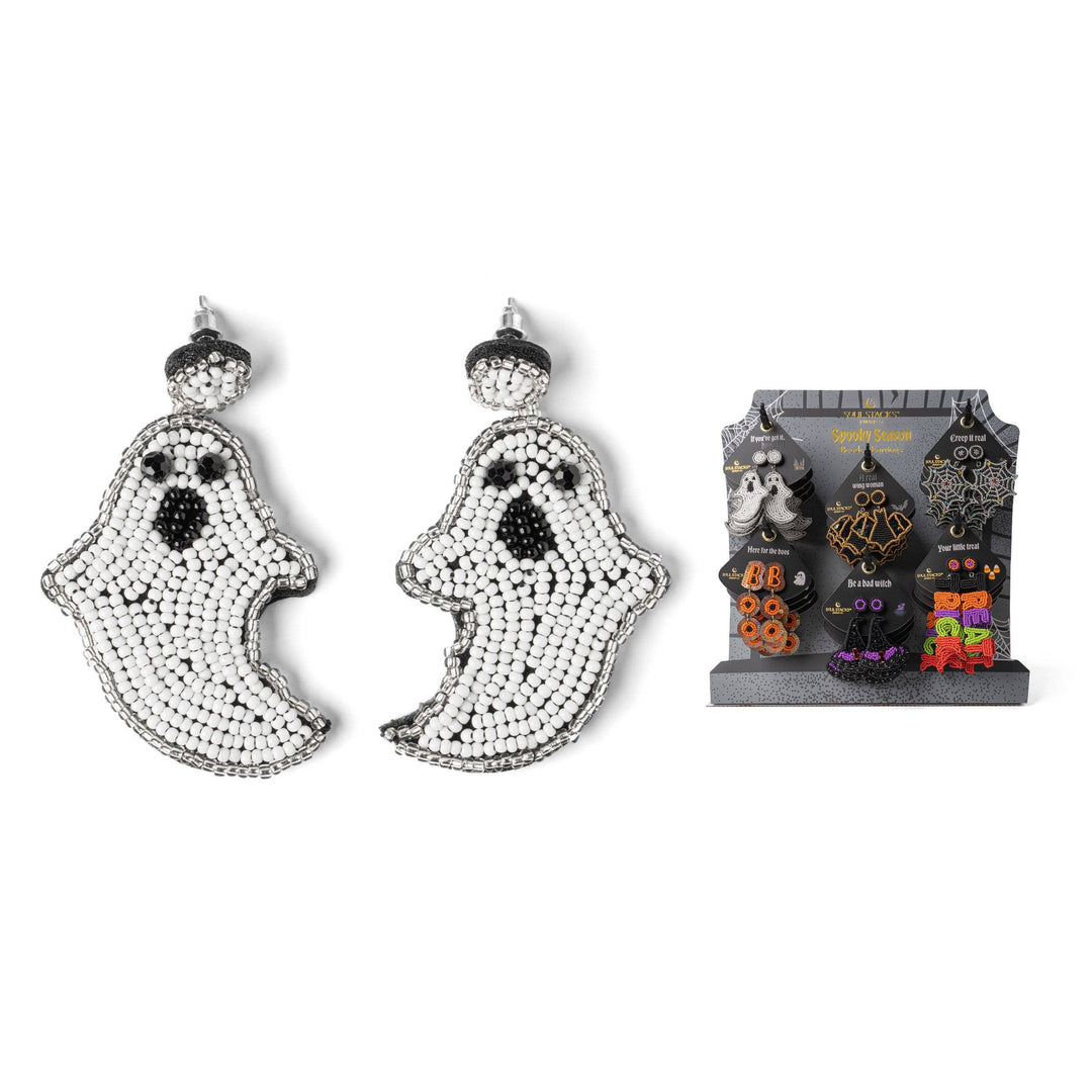 Soul Stacks Halloween Spooky Season Beaded Earrings