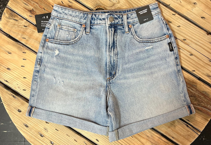 LC&C Silver Jeans Co. Mom High Rise Short