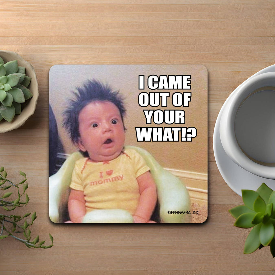I Came Out Of What? Coaster