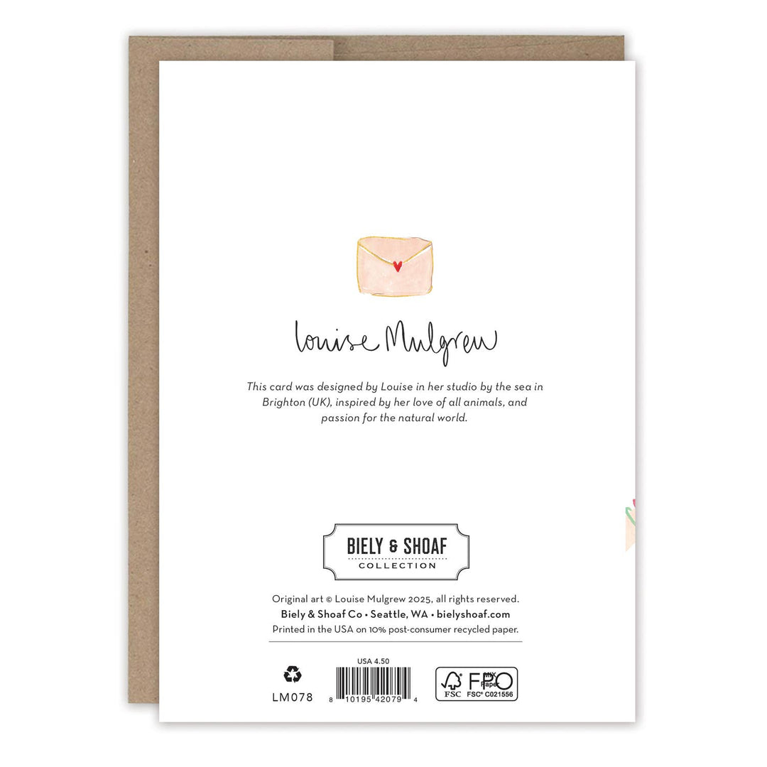 Big Birthday Love Festive Birthday Card
