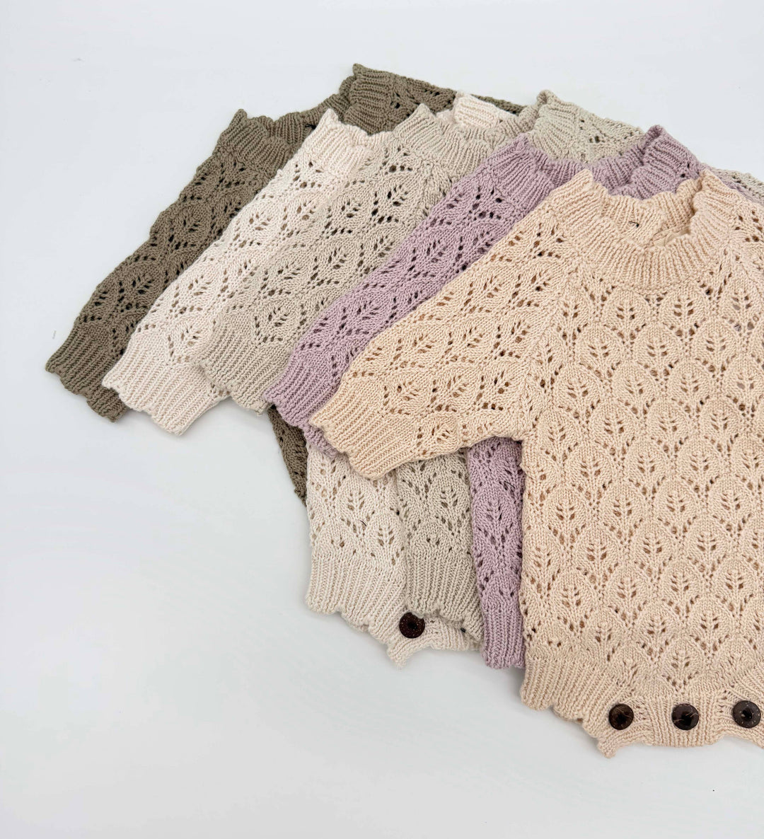 Lacy Vintage Pearl Romper + Bonnet