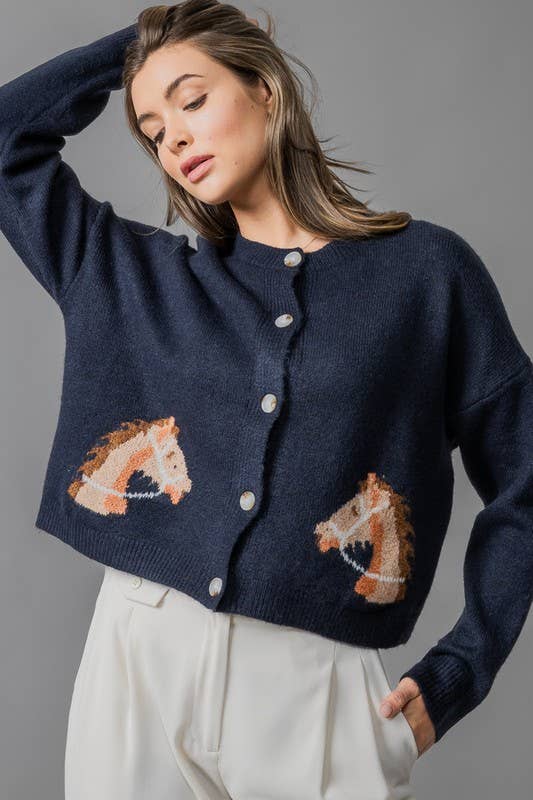 Equestrian Dream Cardigan