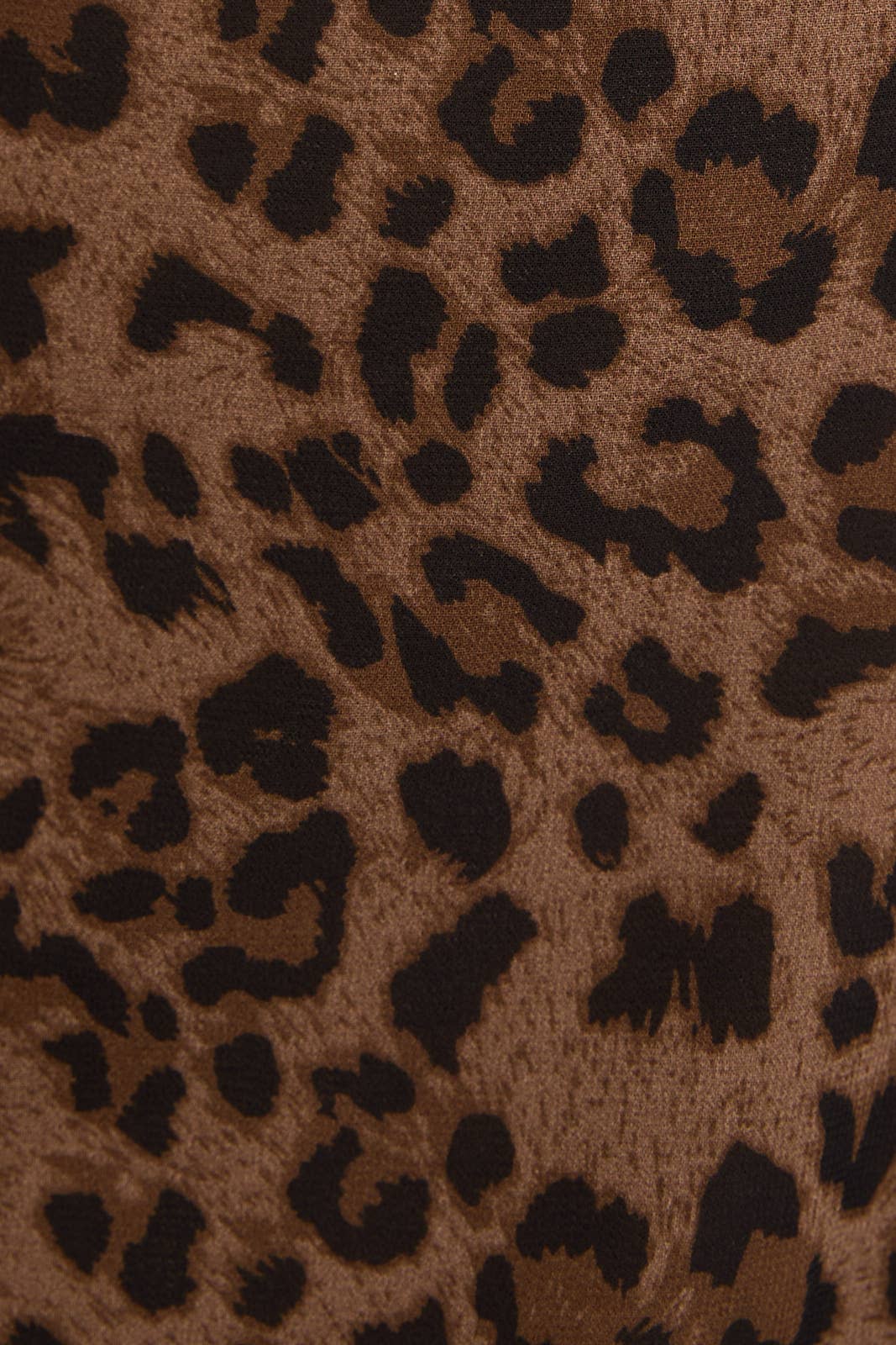 ANIMAL PRINT SPAGHETTI MAXI DRESS