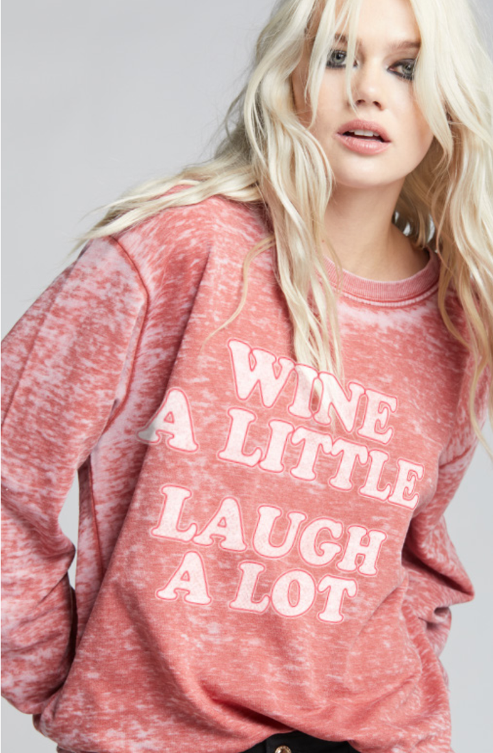 23431 - Wine a Little Sweatshirt