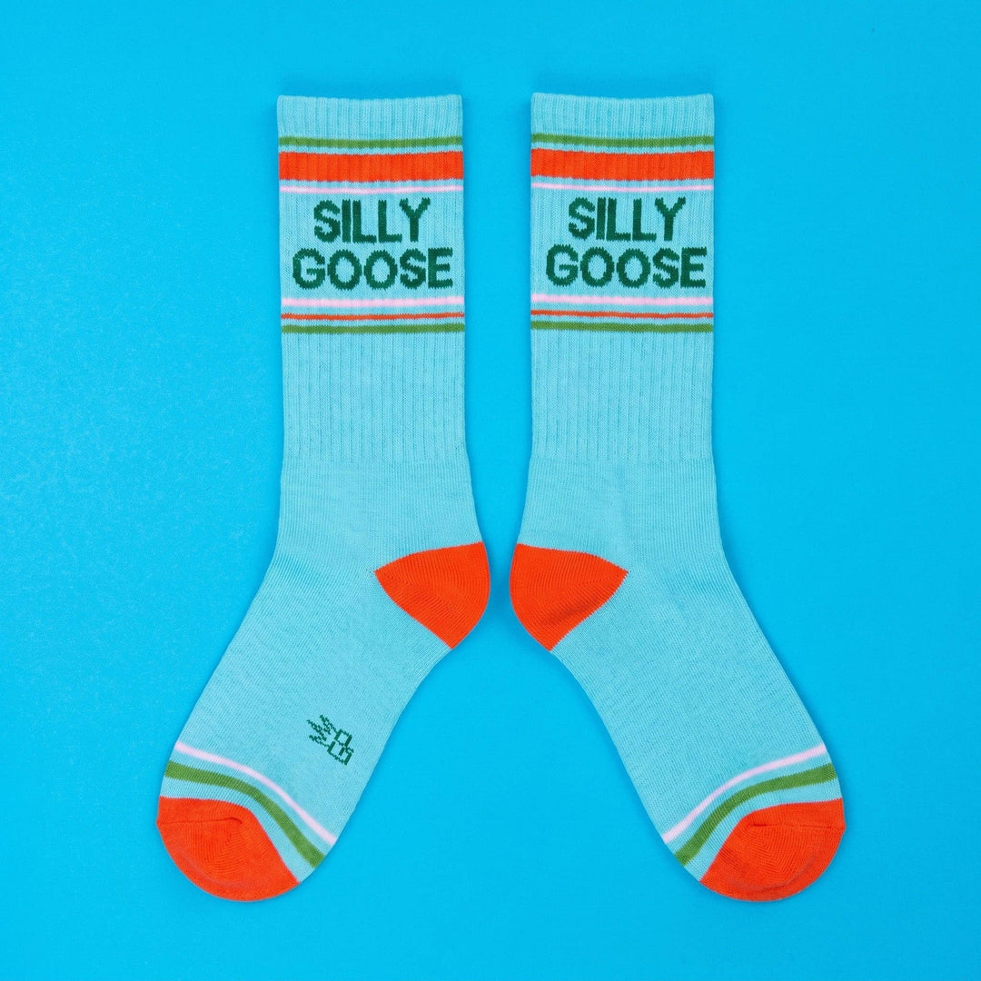 Silly Goose Gym Crew Socks