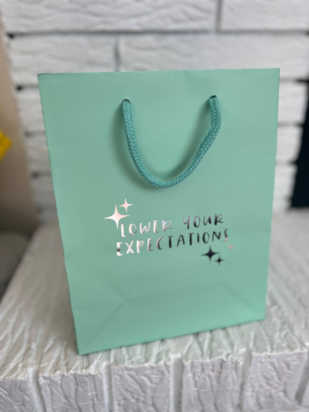 Gift Bag—lower expectations