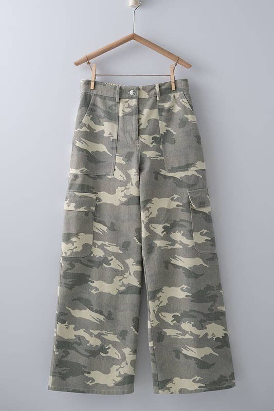 Army Camo Cargo Pants