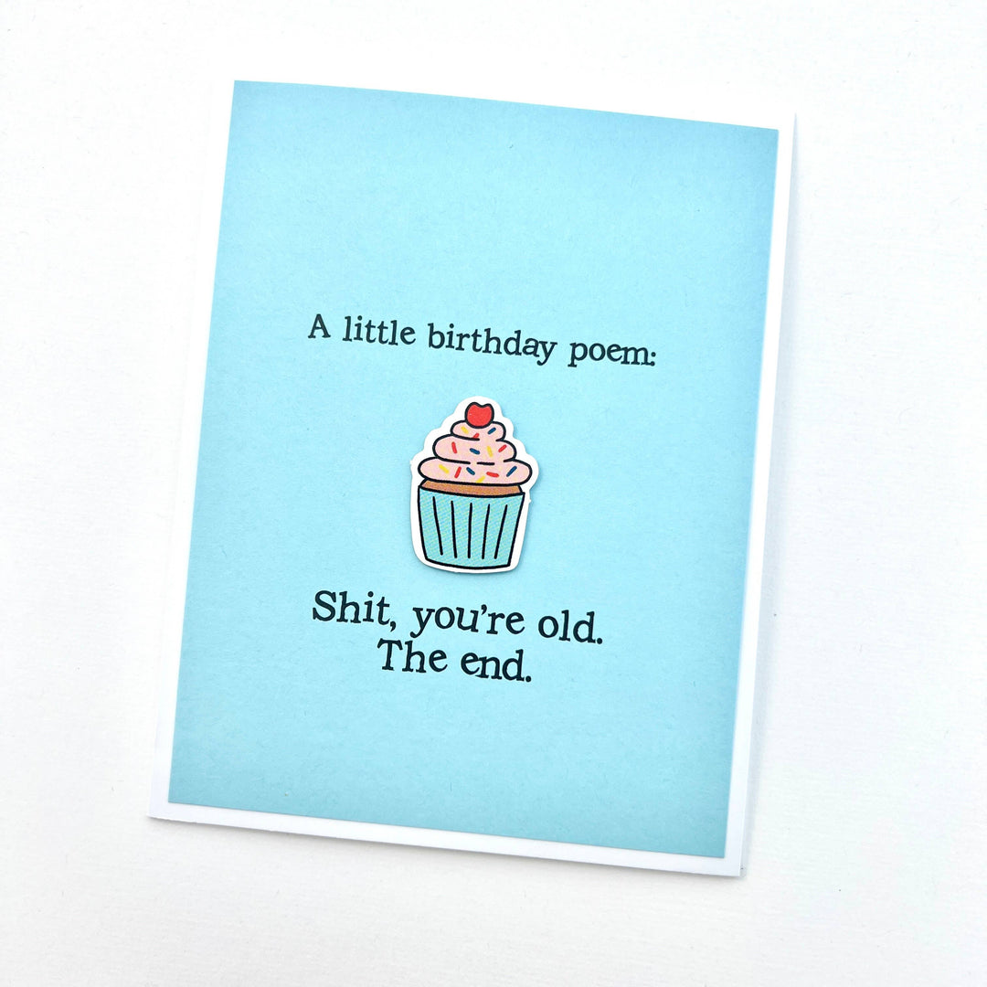 Birthday Poem funny greeting cards