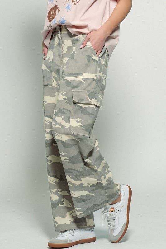 Army Camo Cargo Pants