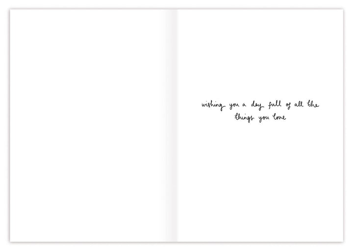 Flower Market Birthday Card