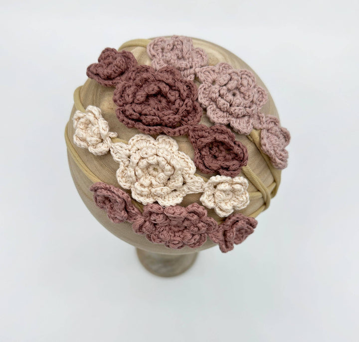 Crochet Flower Headband
