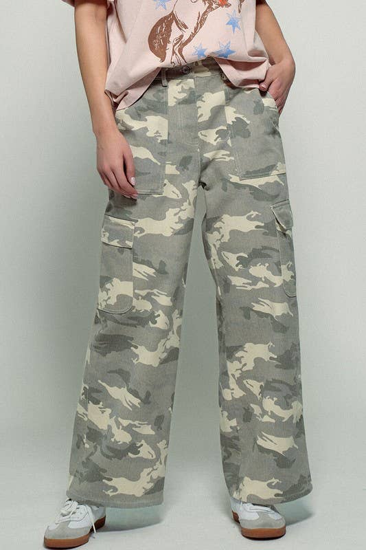 Army Camo Cargo Pants