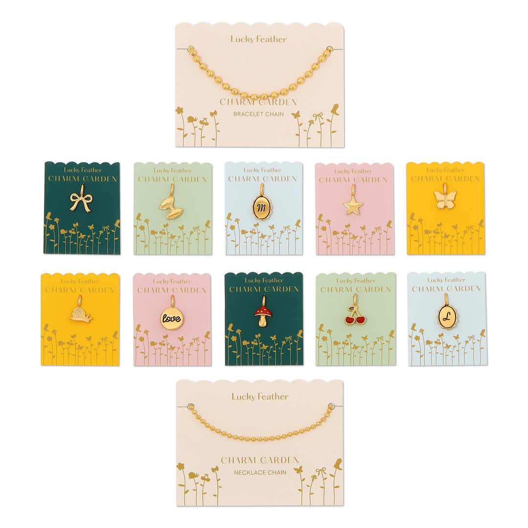 Charm Garden - Peace Charm - Gold