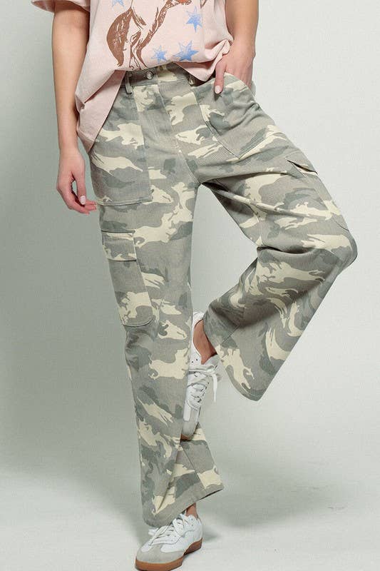 Army Camo Cargo Pants