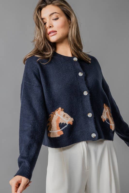 Equestrian Dream Cardigan