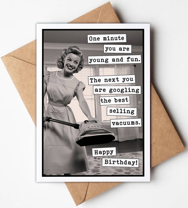 Funny Birthday Greeting Cards for Women, Her, Friend, Bulk